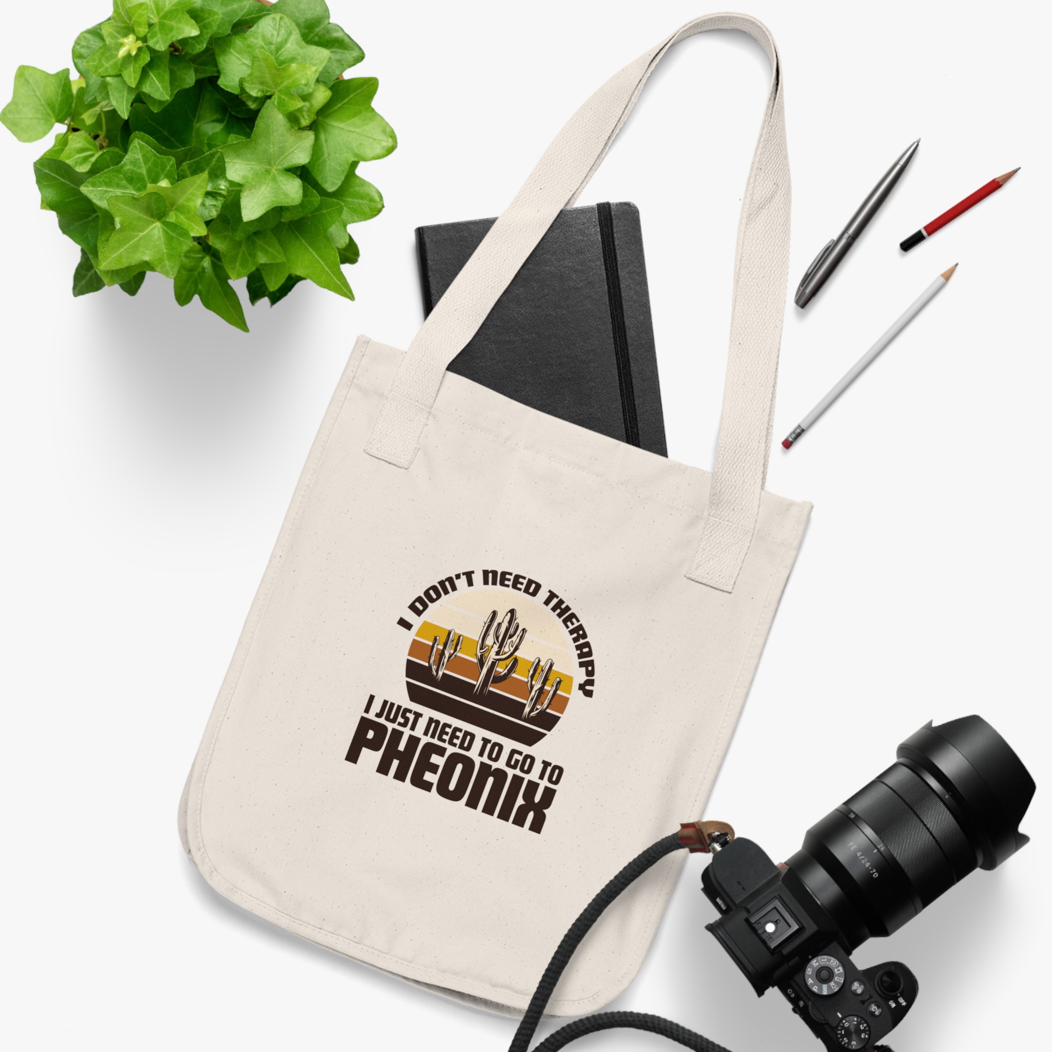 Phoenix Eco-Friendly Cityscape Tote Bag