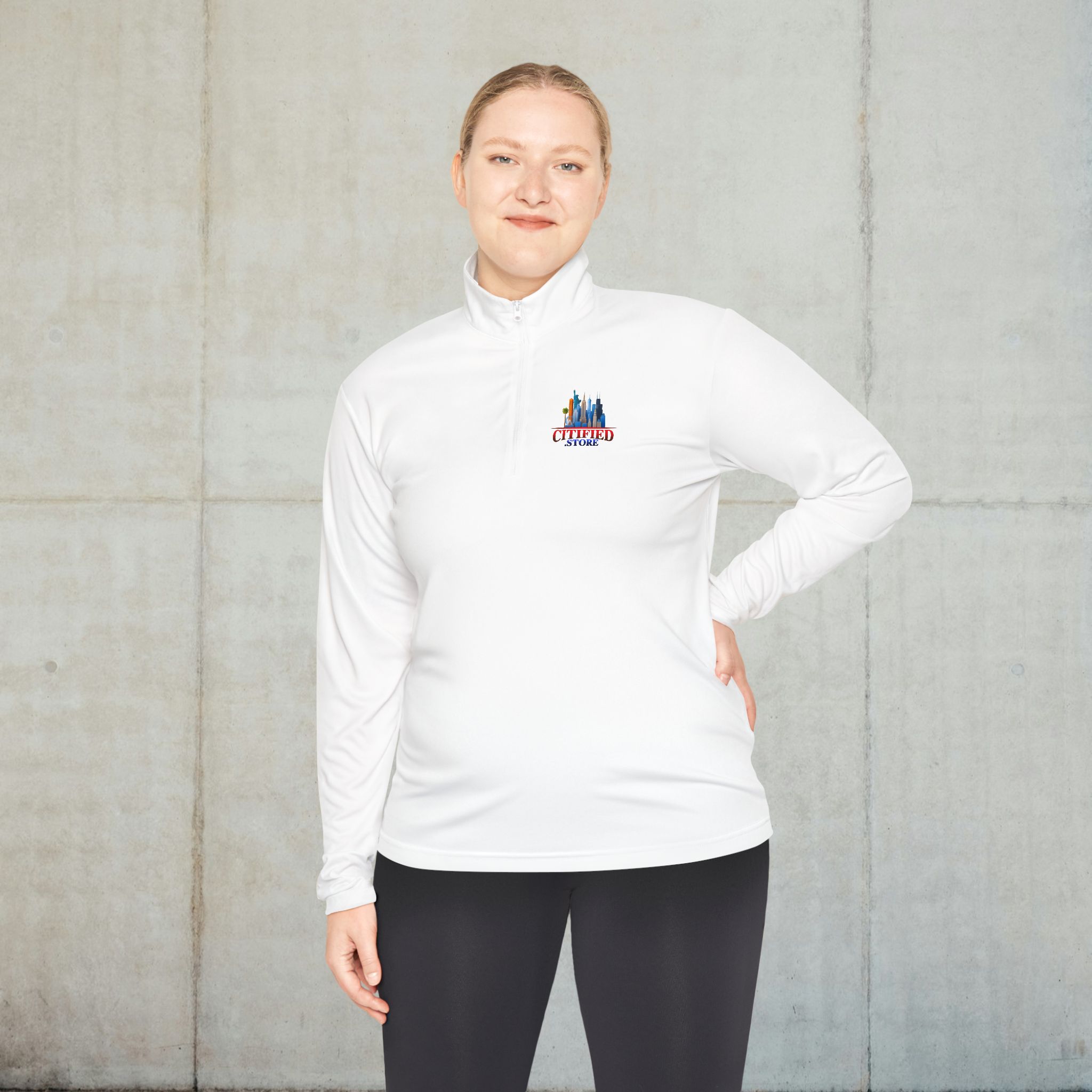 Citified Quarter-Zip Pullover