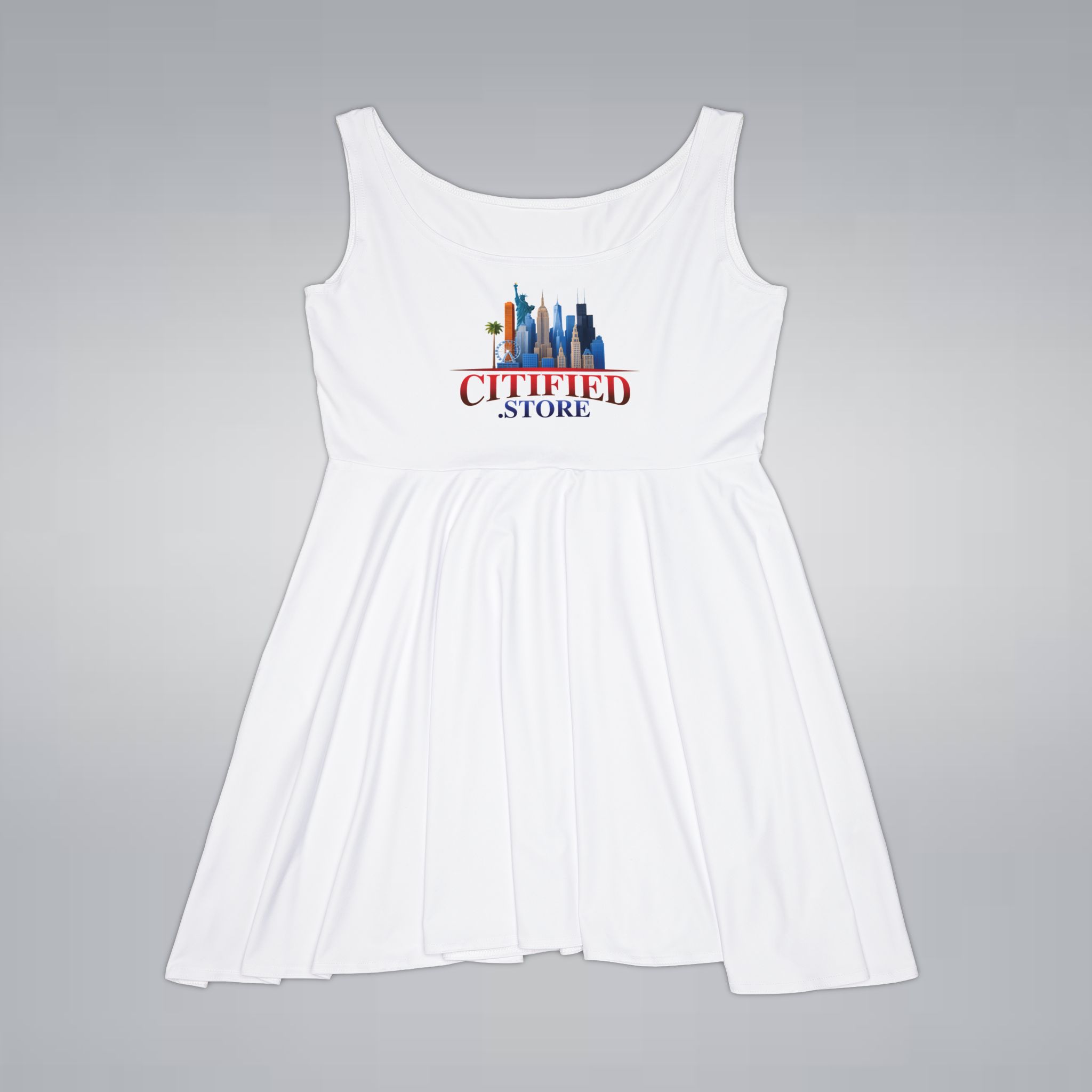 Citified Skater Dress