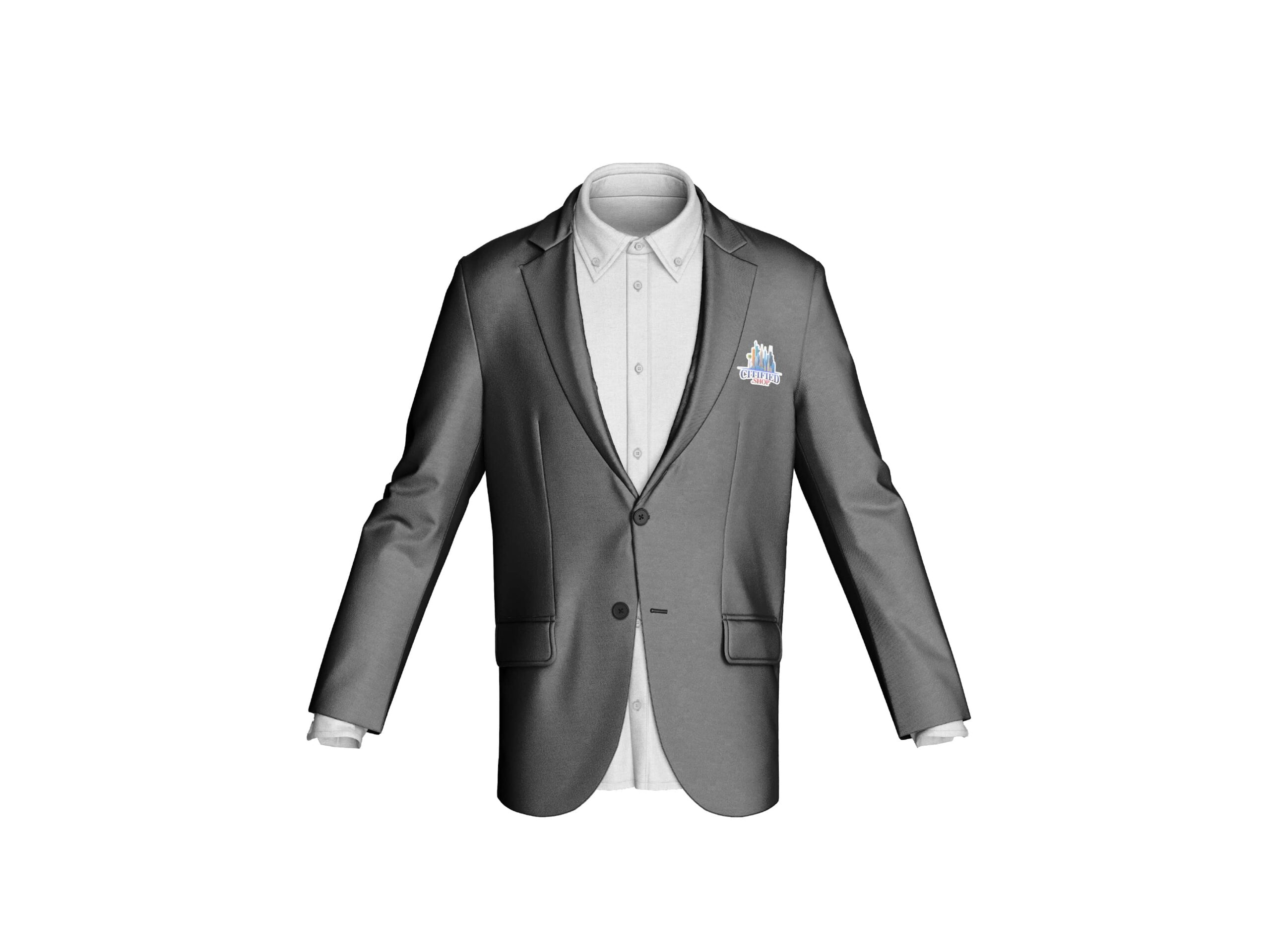 Citified Suit Jacket Black