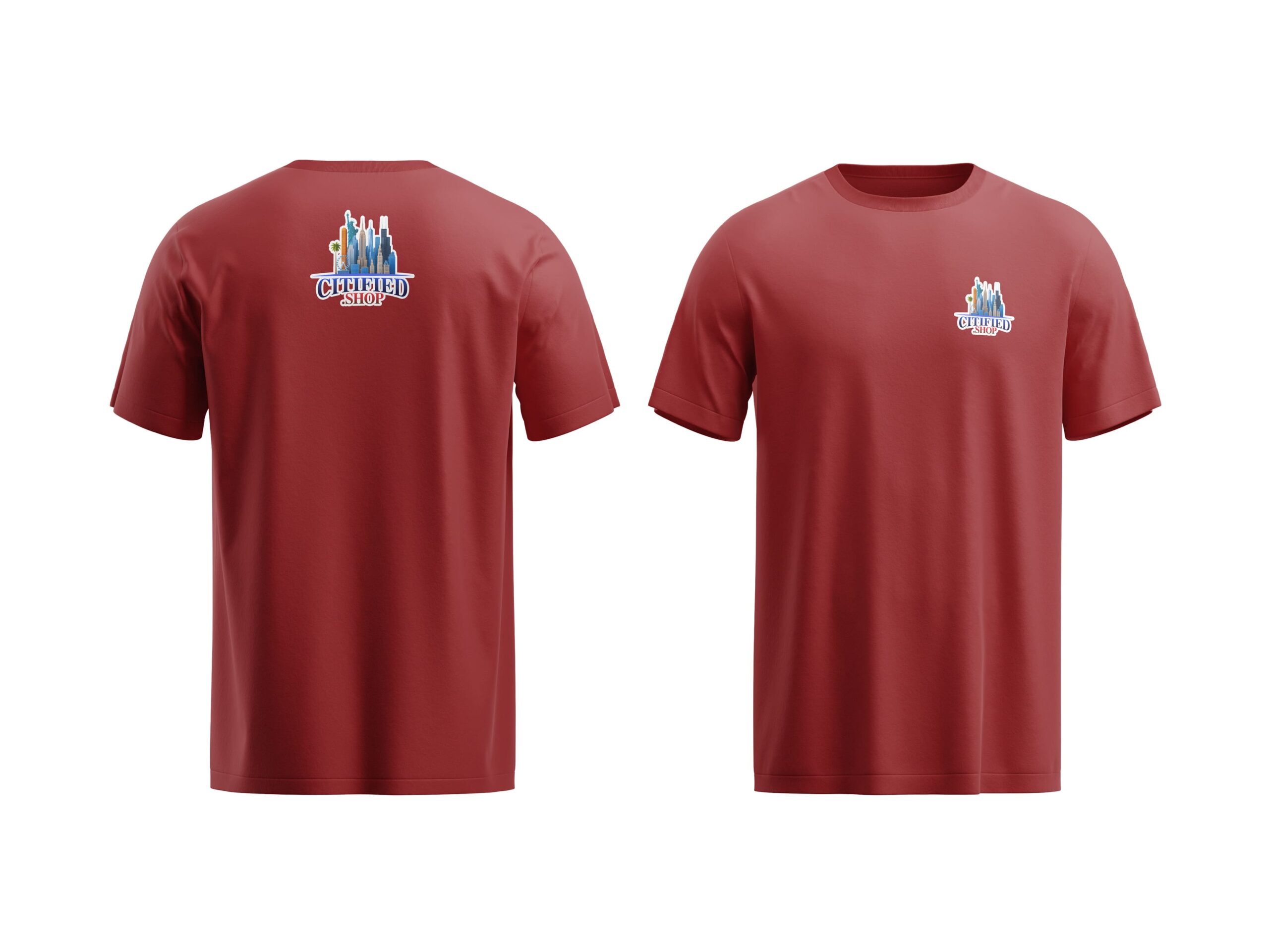 Citified T-Shirts Red